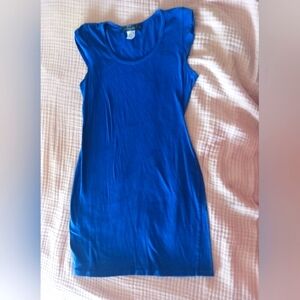 Fitted Blue Dress